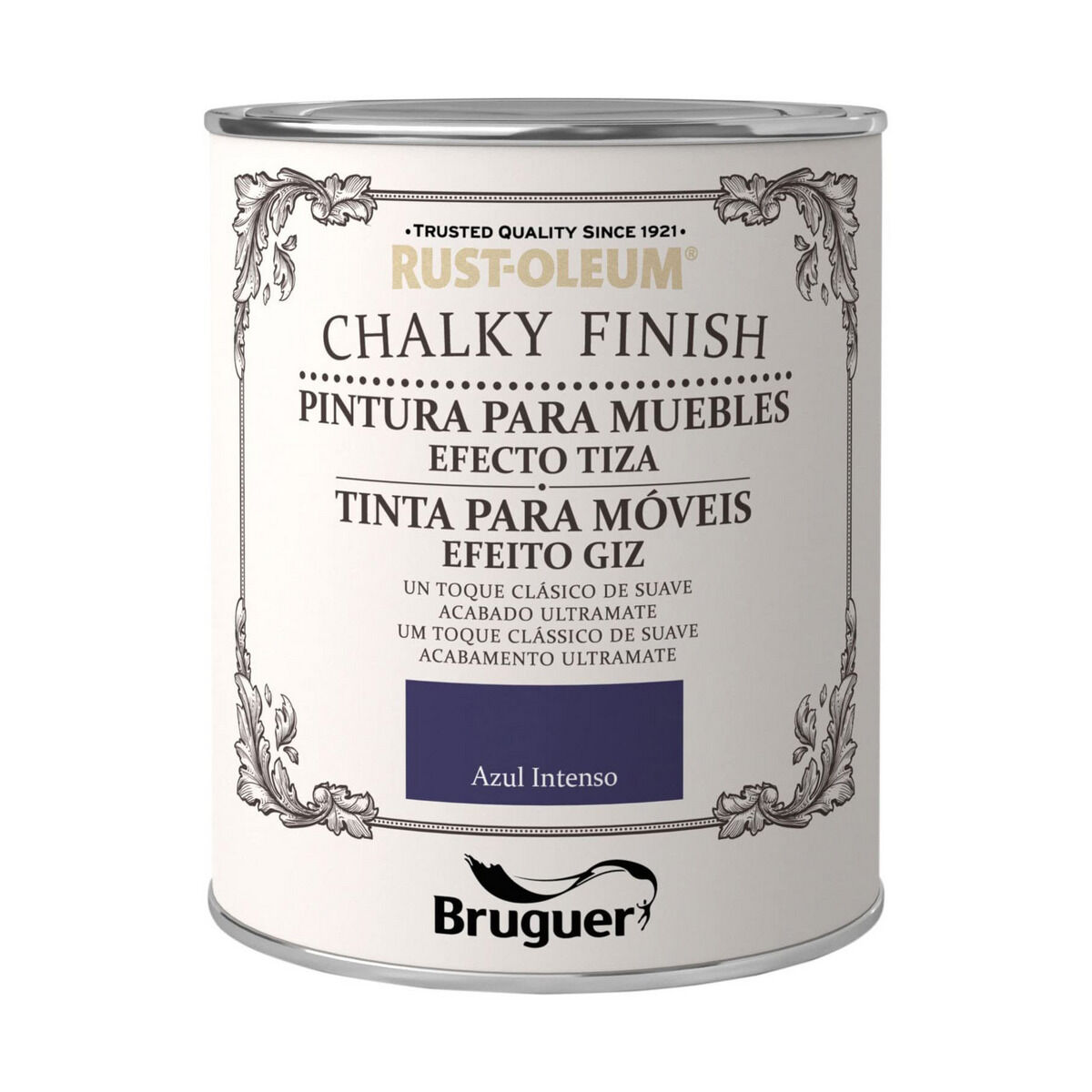 Farba Bruguer Chalky Finish Niebieski 750 ml